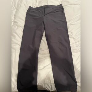 Vuori pants, size 34, charcoal